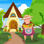 Games4King Grandmother Rescue Walkthrough